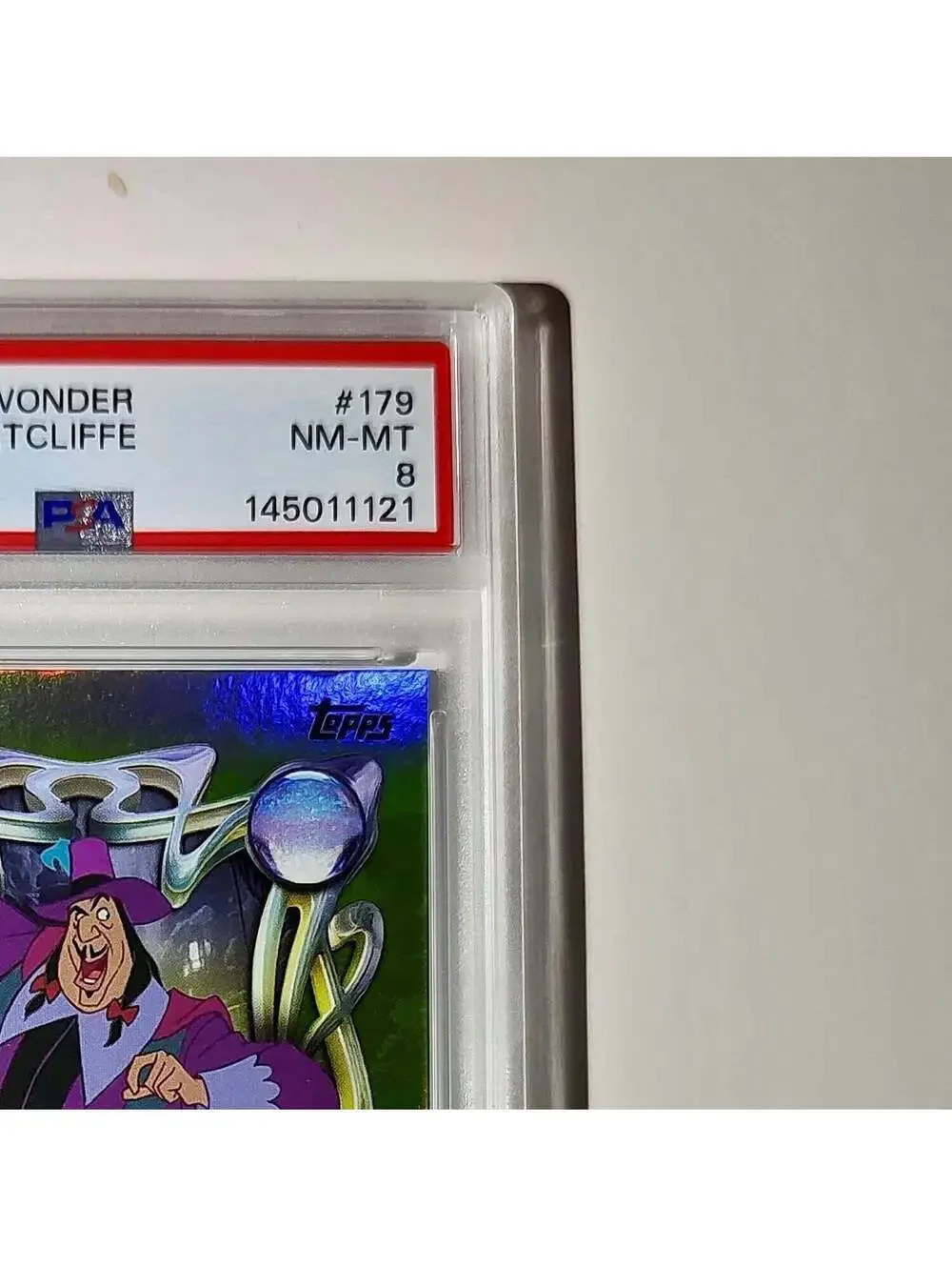 Governor Ratcliffe 2025 Topps Disney #179 Card Pocahontas PSA 8 NM-MT